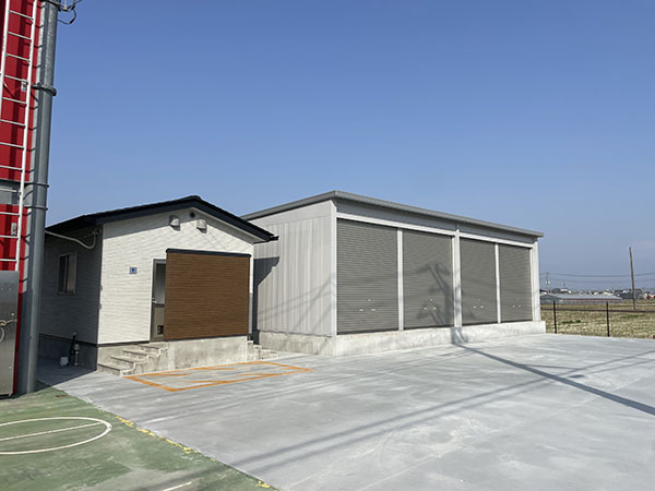 田方消防訓練場新庁舎トイレ及び資器材庫